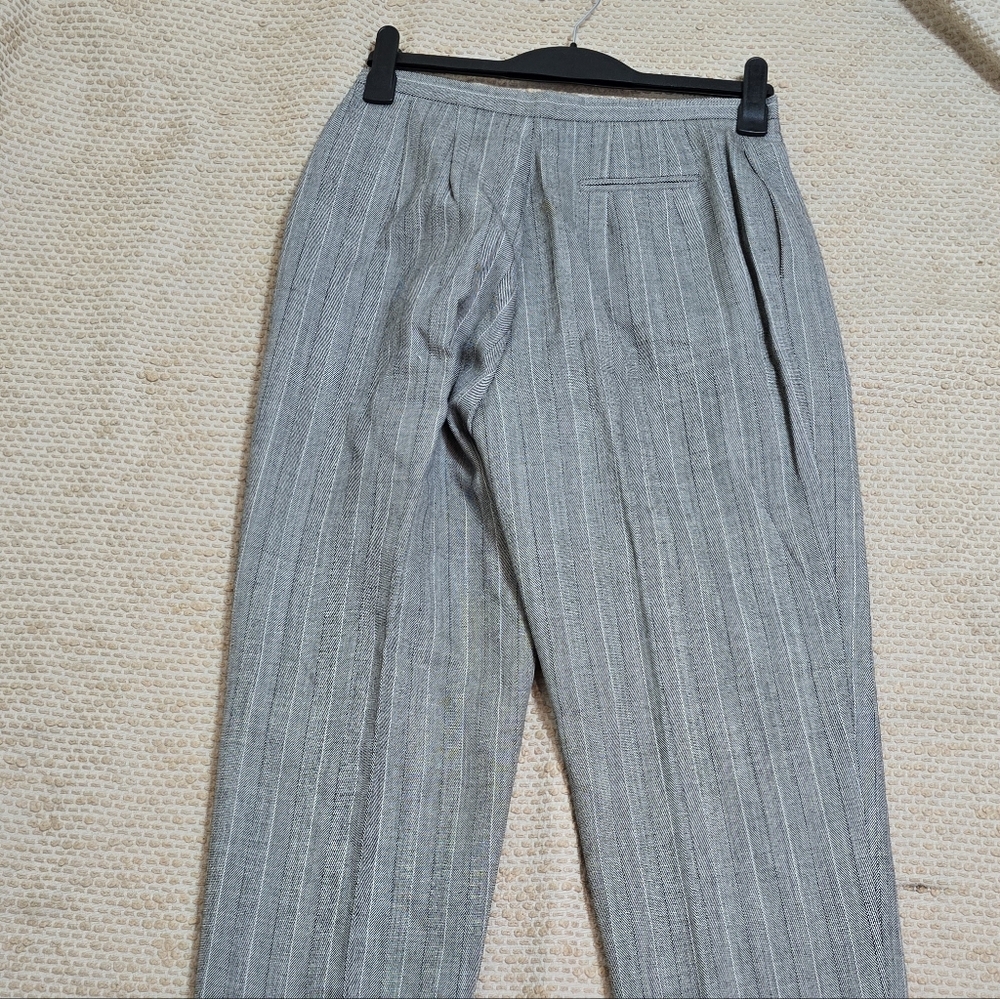 Vintage Harve Benard 100% Wool Pants Size 12 Gray - Picture 8 of 14